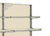 Gondola Shelving - Shelf Dividers - End Cap