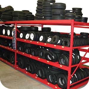 Automotive Tire Rack